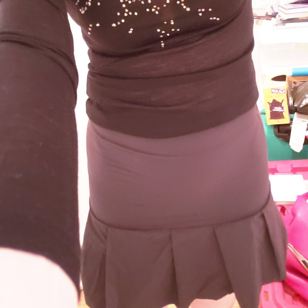 Studio Gang Deborah Korosec Black Bubble Mini Skirt Size Small